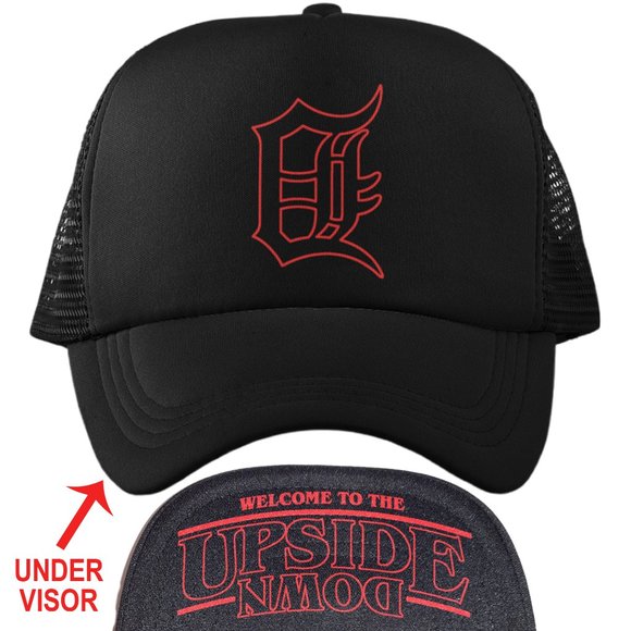 Team Fans Other - NEW Detroit Tigers Stranger Things Upside Down Foam Trucker Mesh Snapback Hat